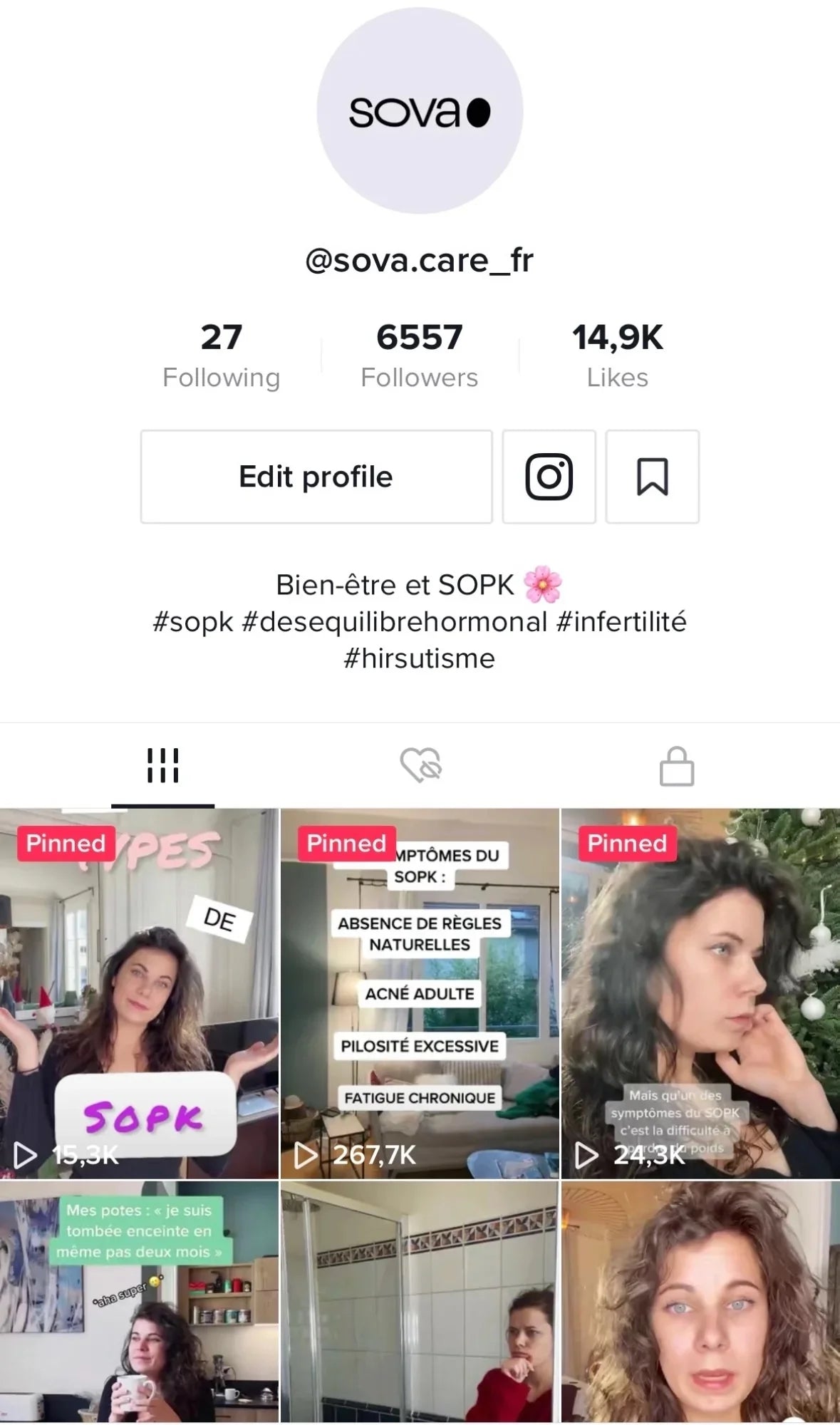sova pagina tik tok