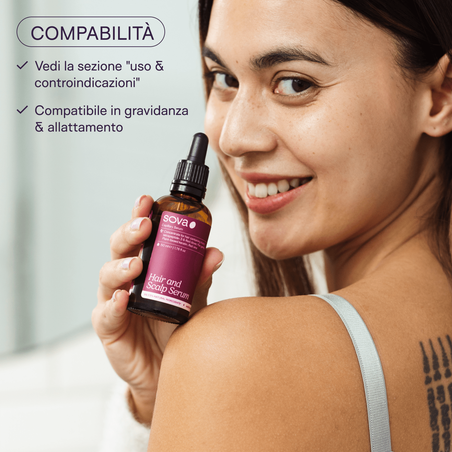 Siero per Capelli & Cuoio Capelluto - SOVA